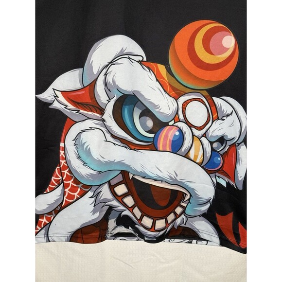 SANSYAS Graphic Lion T-shirt size M - Picture 2 of 5